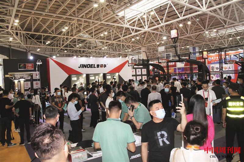 山東省第二屆體育用品博覽會現(xiàn)場一角.JPG