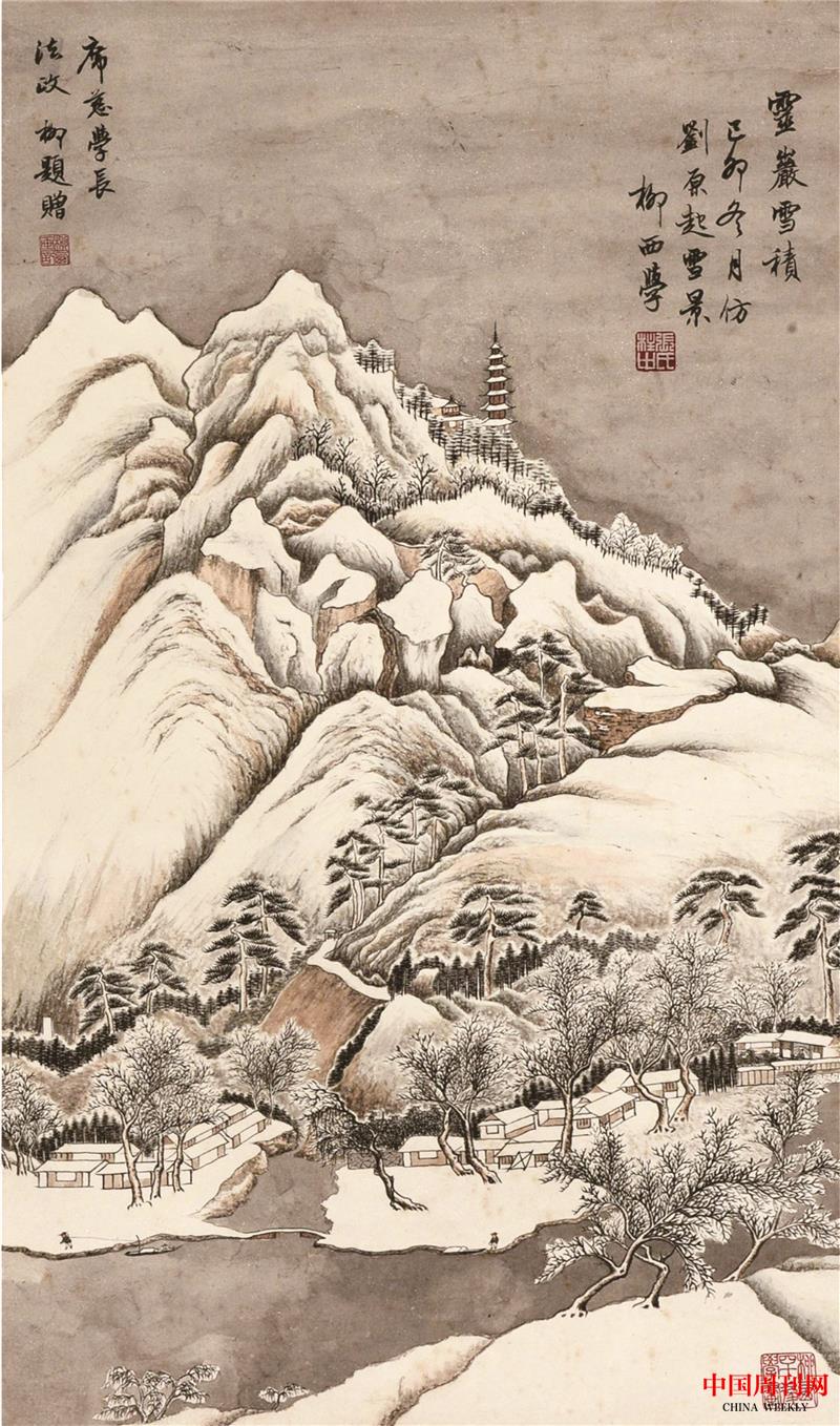圖4，張庭濟書畫（靈巖雪積）.jpg